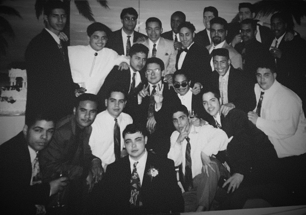 The 18 founding knights of Psi Sigma Phi